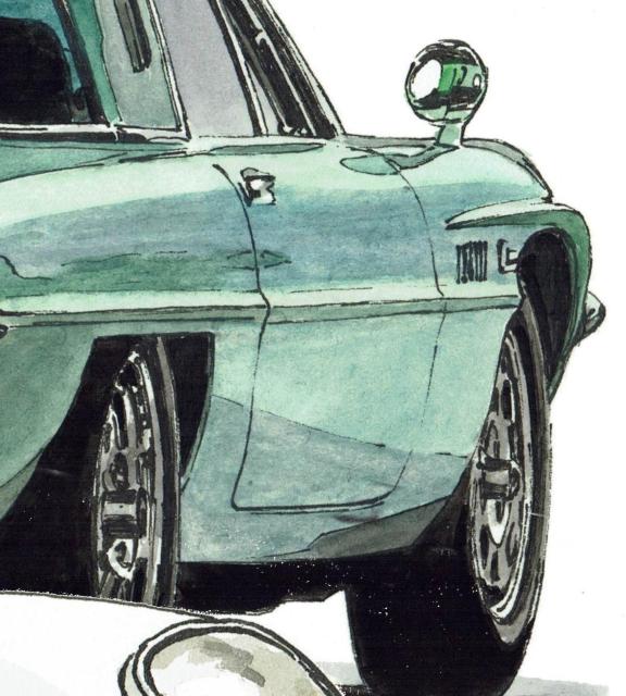 NC-090コスモスポーツ限定版画サイン額装作家平右ヱ門 < 自動車/バイク NC-090コスモスポーツ限定版画サイン額装作家平右ヱ門 < 自動車/バイク