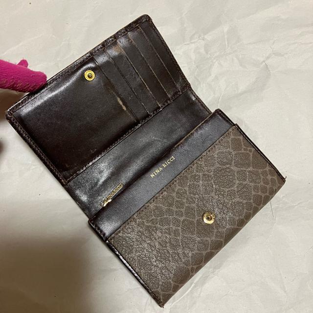 【ヴィンテージ】【NINA RICCI / ニナリッチ】 ジラフ 二つ折り財布 < ブランド 【ヴィンテージ】【NINA RICCI / ニナリッチ】 ジラフ 二つ折り財布 < ブランドの