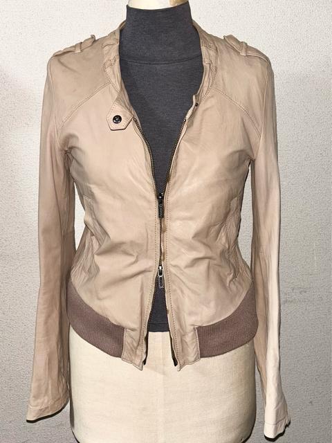 GALLARDAGALANTE ガリュリダガランテ 定価6万円程 高級 柔らか 羊革 ラム レザー ジャケット 36 ライダース < ブランド  GALLARDAGALANTE ガリュリダガランテ 定価6万円程 高級 柔らか 羊革 ラム レザー ジャケット 36 ライダース < ブランドの