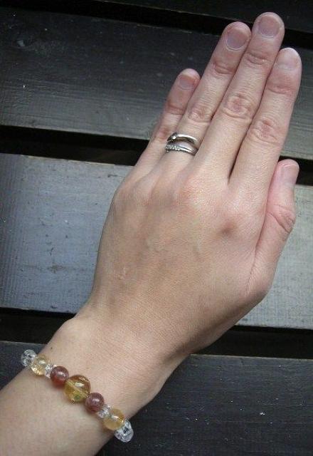 ☆第3チャクラ活性☆イエロー・グリーン*パワーストーンブレス < 男性アクセサリー/時計 ☆第3チャクラ活性☆イエロー・グリーン*パワーストーンブレス < 男性アクセサリー/時計の