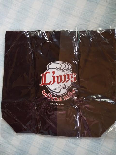 ホームランバーオリジナルトートバッグ 埼玉西武ライオンズ 当選品・未開封 < レジャー/スポーツ  ホームランバーオリジナルトートバッグ 埼玉西武ライオンズ 当選品・未開封  < レジャー/スポーツの