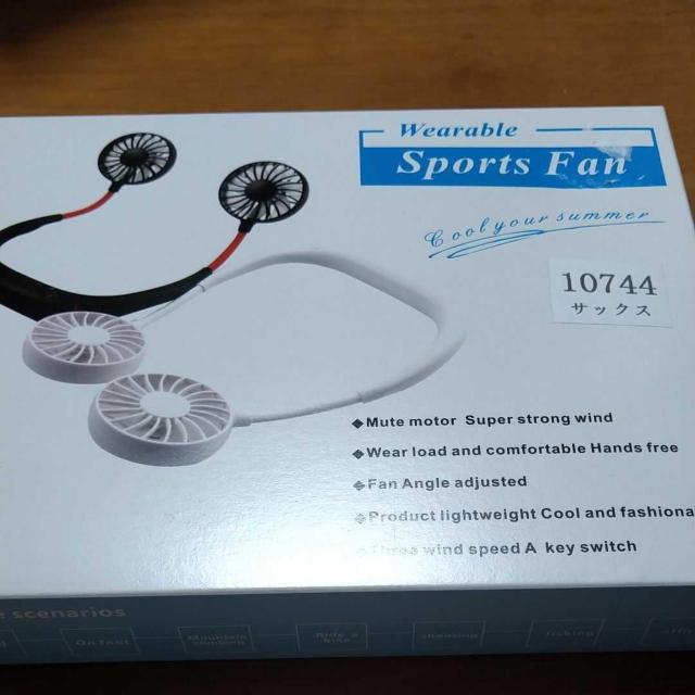 新品☆人気!売り切れ!スポーツファン 首掛け扇風機 ポータブル < 家電/AV  新品☆人気!売り切れ!スポーツファン 首掛け扇風機 ポータブル  < 家電/AVの