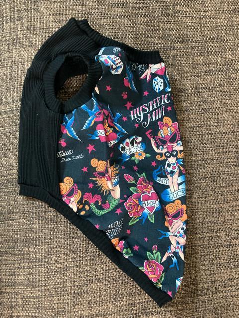 L★ハンドメイド ヒスミニ シャムツオコラボ 黒 犬服★ < ペット/手芸/園芸  L★ハンドメイド ヒスミニ シャムツオコラボ 黒 犬服★ < ペット/手芸/園芸の