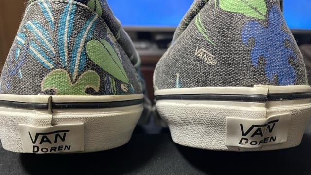 i@oY VANS Xj[J[ NVbN Xb| Black/Parrot VAN DOREN Y An@nC