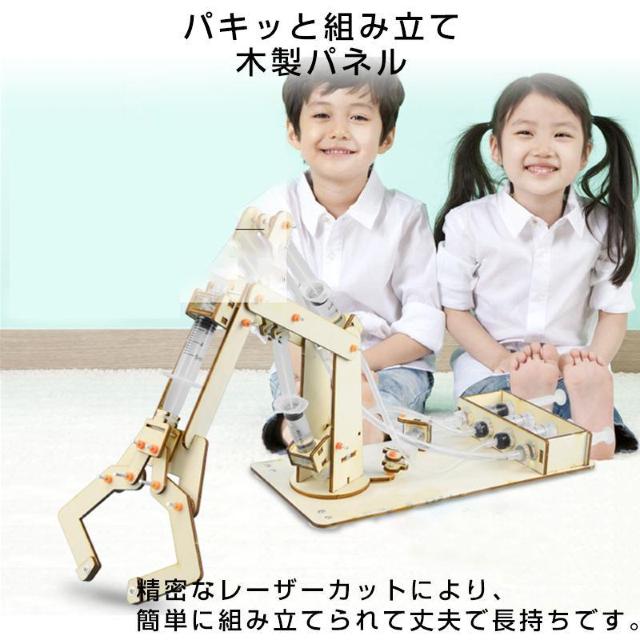 水圧式 ロボットアーム 工作キット 科学 小学生 子供 おもちゃ 自由研究 夏休み 冬休み 理科 科学 図工 プレゼント 知育玩具 < おもちゃ  水圧式 ロボットアーム 工作キット 科学 小学生 子供 おもちゃ 自由研究 夏休み 冬休み 理科 科学 図工 プレゼント 知育玩具 < おもちゃの