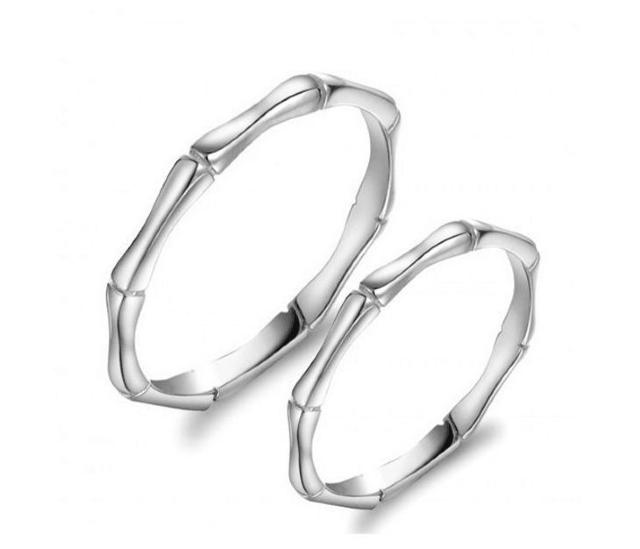 送料無料★即日発送※婚約指輪 カップル 3号〜22号 竹 リング 贈り物 ギフト 男女兼用★ホワイトゴールド S925 < 女性アクセサリー/時計 送料無料★即日発送※婚約指輪 カップル 3号〜22号 竹 リング 贈り物 ギフト 男女兼用★ホワイトゴールド S925 < 女性アクセサリー/時計の