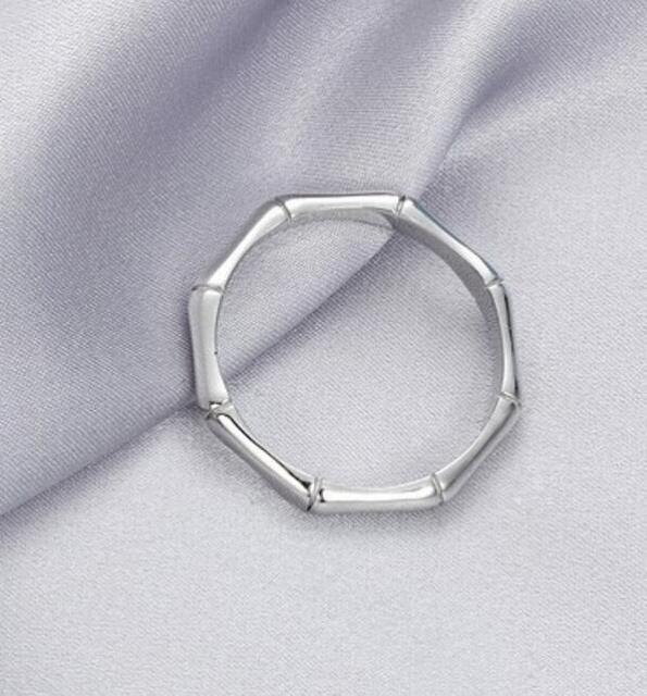 送料無料★即日発送※婚約指輪 カップル 3号〜22号 竹 リング 贈り物 ギフト 男女兼用★ホワイトゴールド S925 < 女性アクセサリー/時計 送料無料★即日発送※婚約指輪 カップル 3号〜22号 竹 リング 贈り物 ギフト 男女兼用★ホワイトゴールド S925 < 女性アクセサリー/時計の