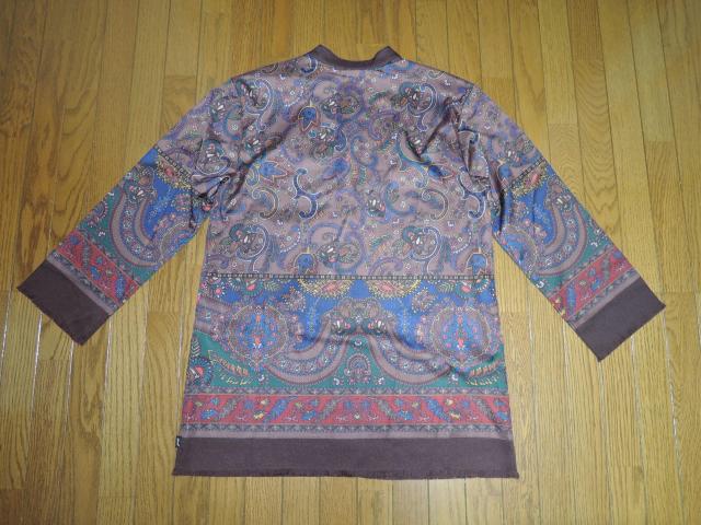 glamb グラム Bohemian stand collar SH/ボヘミアンスタンドカラーシャツ 1 茶 ペイズリー柄 < ブランド  glamb グラム Bohemian stand collar SH/ボヘミアンスタンドカラーシャツ 1 茶 ペイズリー柄 < ブランドの