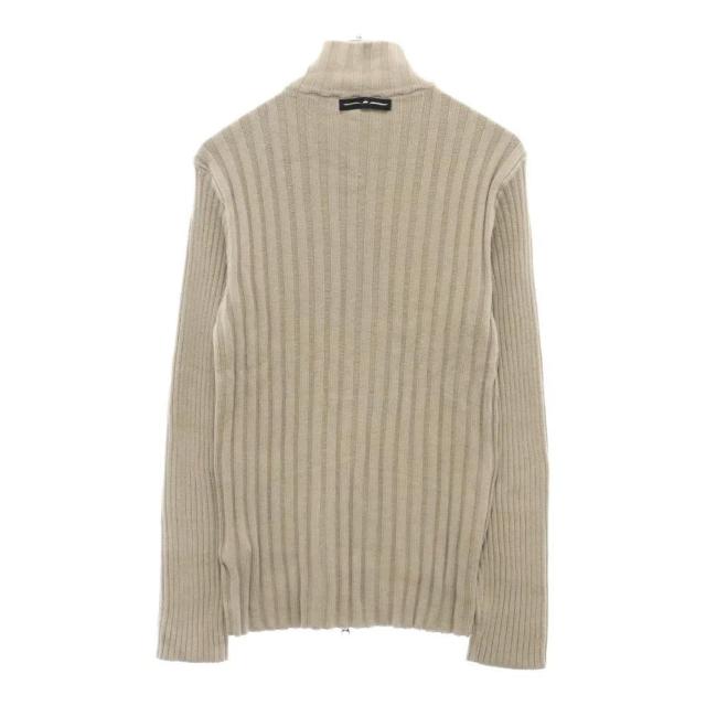 ☆ARMANI JEANS アルマーニ ジーンズ フロント ダブルジップ ニット セーター/メンズ/M☆ベージュ < ブランド ☆ARMANI JEANS アルマーニ ジーンズ フロント ダブルジップ ニット セーター/メンズ/M☆ベージュ < ブランドの