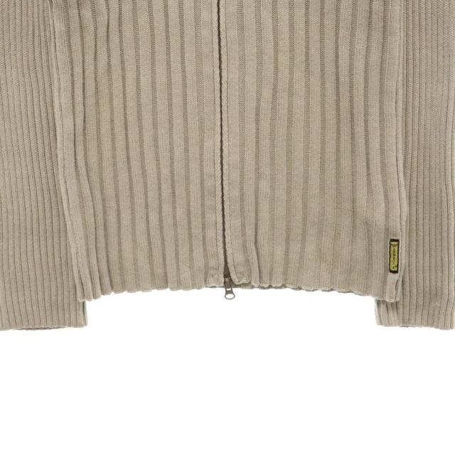 ☆ARMANI JEANS アルマーニ ジーンズ フロント ダブルジップ ニット セーター/メンズ/M☆ベージュ < ブランド ☆ARMANI JEANS アルマーニ ジーンズ フロント ダブルジップ ニット セーター/メンズ/M☆ベージュ < ブランドの
