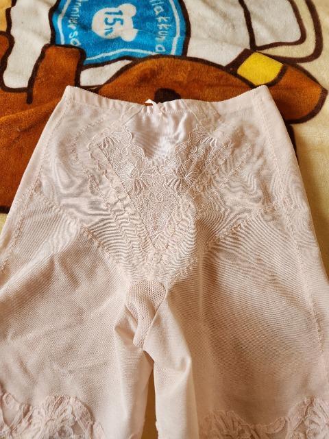 ピンク色 花柄レース ロング ガードル < 女性ファッション  ピンク色 花柄レース ロング ガードル < 女性ファッションの