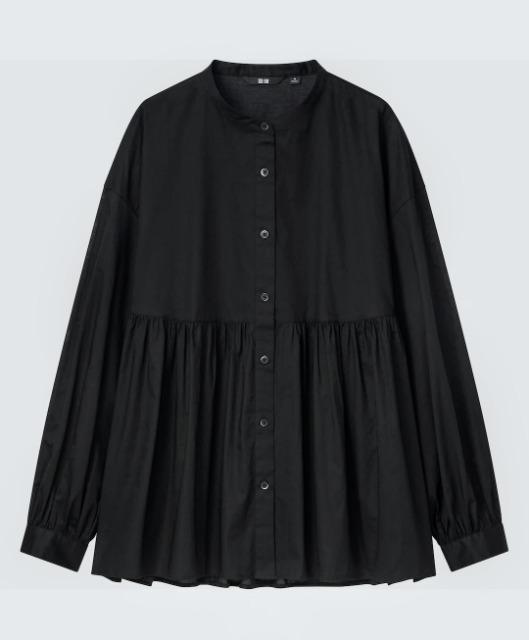 UNIQLO ユニクロ コットンギャザーブラウス新品未使用/GU.ローリーズファーム好き < ブランド  UNIQLO ユニクロ コットンギャザーブラウス新品未使用/GU.ローリーズファーム好き  < ブランドの