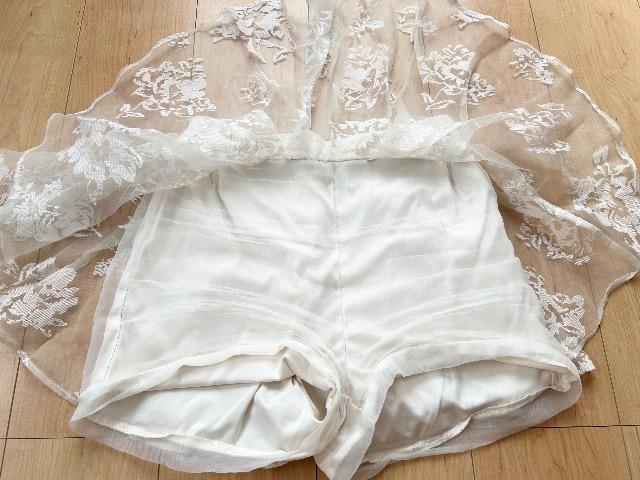 スナイデル シースルー オーガンジー 花柄 ショートパンツ < ブランド スナイデル シースルー オーガンジー 花柄 ショートパンツ < ブランドの