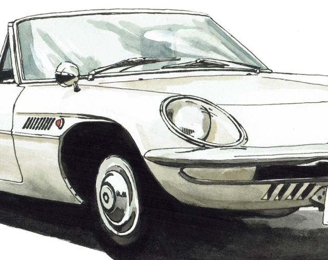 NC-094コスモスポーツ限定版画サイン額装作家平右ヱ門 < 自動車/バイク NC-094コスモスポーツ限定版画サイン額装作家平右ヱ門 < 自動車/バイク