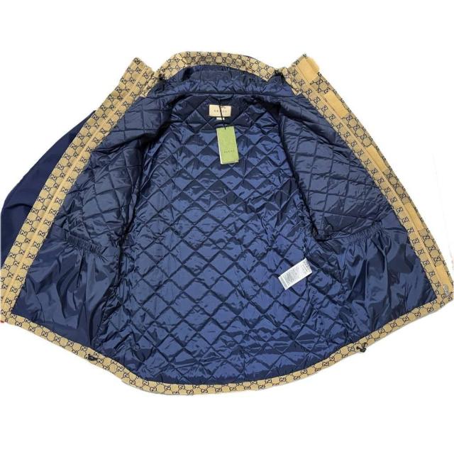 新品グッチGUCCIメンズGG柄中綿入りマウンテンジャケット < ブランド 新品グッチGUCCIメンズGG柄中綿入りマウンテンジャケット < ブランドの