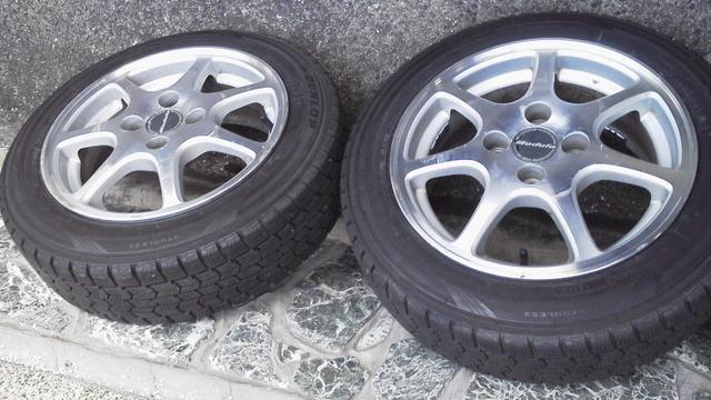ホンダ純正アルミModuroスタッドレスダンロップ155/65R14 < 自動車/バイク ホンダ純正アルミModuroスタッドレスダンロップ155/65R14 < 自動車/バイク