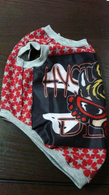 3L*新品*ハンドメイド*ヒスミニTシャツ*デビル・星・赤・パネル*犬用 < ペット/手芸/園芸  3L*新品*ハンドメイド*ヒスミニTシャツ*デビル・星・赤・パネル*犬用 < ペット/手芸/園芸の