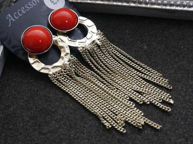 新品 アンティーク調ゴシックチェーンタッセルピアス < 女性アクセサリー/時計 新品 アンティーク調ゴシックチェーンタッセルピアス < 女性アクセサリー/時計の