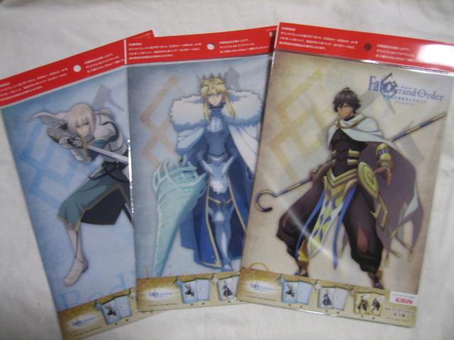 Fate Grand Order キャメロット A4クリアファイル 全3種セット フェイト < アニメ/コミック/キャラクター  Fate Grand Order キャメロット A4クリアファイル 全3種セット フェイト  < アニメ/コミック/キャラクターの