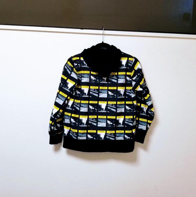 LAPSEN フォト総柄プリントジップアップパーカーブルゾン150p < キッズ/ベビー  LAPSEN フォト総柄プリントジップアップパーカーブルゾン150p < キッズ/ベビーの