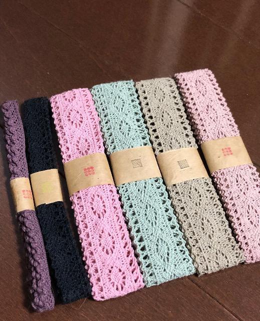 〈万能6種類セット〉トーションレース(合計6m) < ペット/手芸/園芸  〈万能6種類セット〉トーションレース(合計6m) < ペット/手芸/園芸の