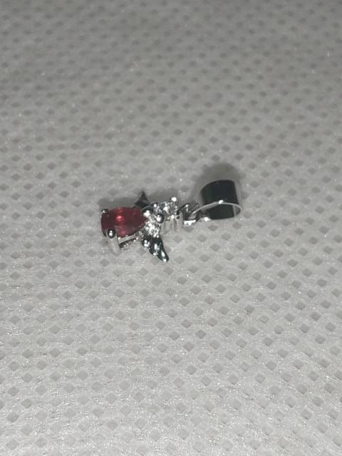 ネックレス 翼 赤 < 女性アクセサリー/時計 ネックレス 翼 赤 < 女性アクセサリー/時計の