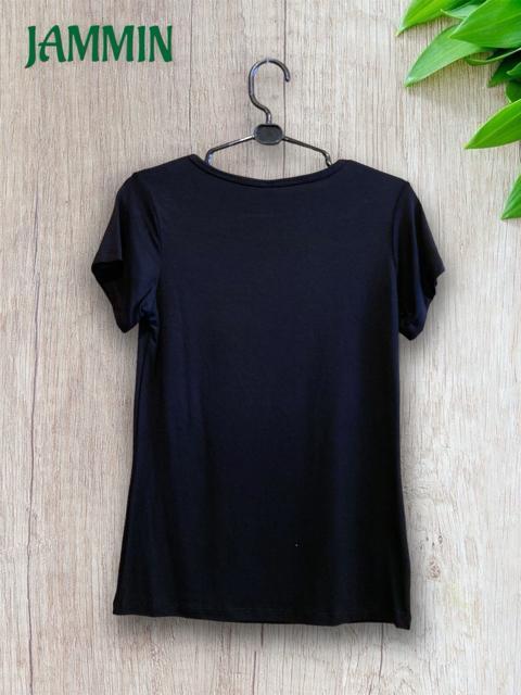 ストレッチTシャツ★黒★スパンデックス★アジアン★ヨガ★ストレッチ < 女性ファッション ストレッチTシャツ★黒★スパンデックス★アジアン★ヨガ★ストレッチ < 女性ファッションの