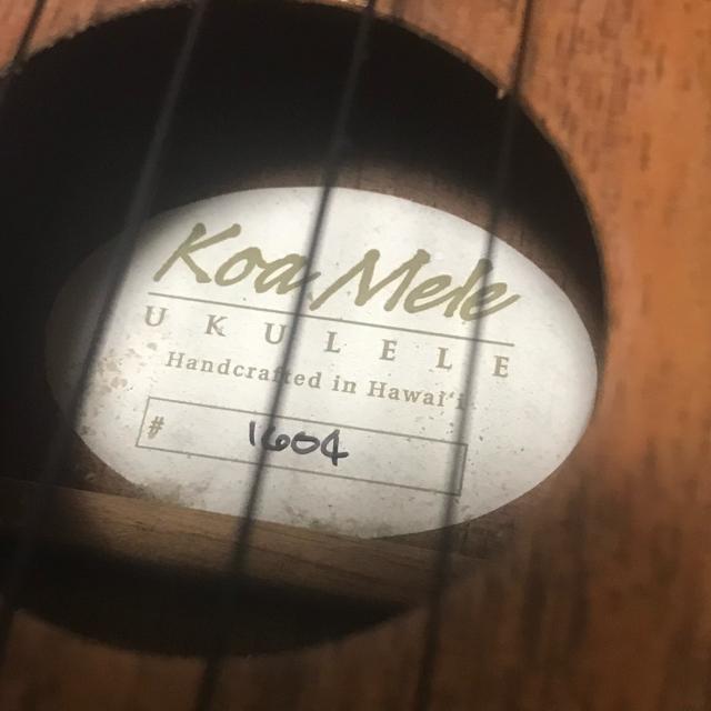 Koa Mele RA  \vmEN Made in USA  zr[ 