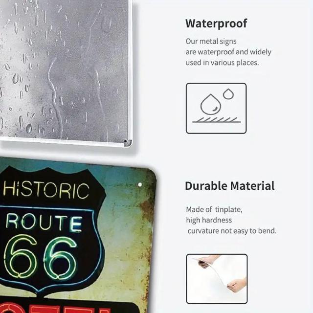 超お買い得1790円★6個セットのヴィンテージメタルティンスイン、ガレージの装飾用  クラシックの壁アート用のレトロルート66 < インテリア/ライフ  超お買い得1790円★6個セットのヴィンテージメタルティンスイン、ガレージの装飾用  クラシックの壁アート用のレトロルート66 < インテリア/ライフの