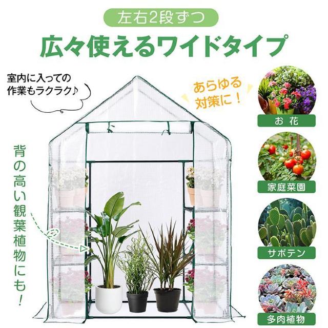 ビニール温室 ワイド ビニールハウス ガーデンハウス 植物 ベランダ DIY 観葉植物 ガーデン < ペット/手芸/園芸 ビニール温室 ワイド ビニールハウス ガーデンハウス 植物 ベランダ DIY 観葉植物 ガーデン < ペット/手芸/園芸の