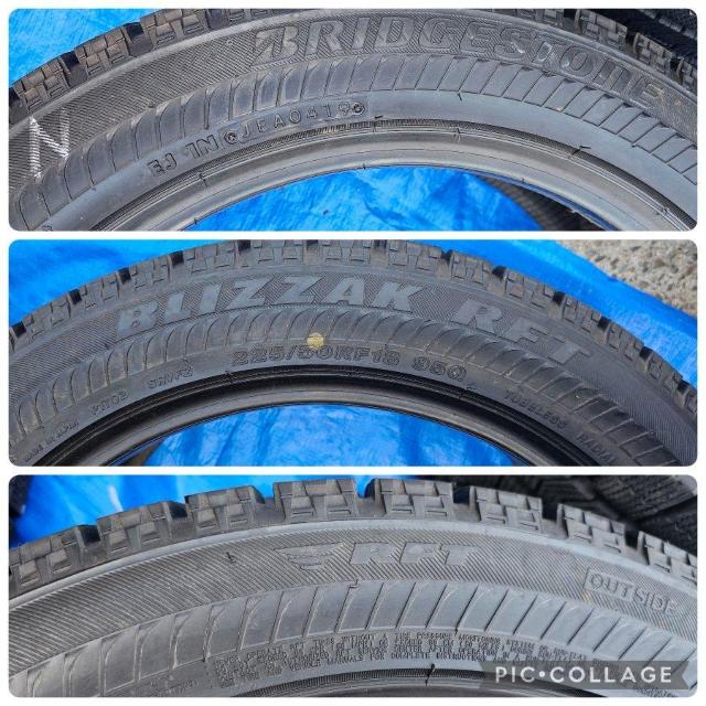 バリ溝 スタッドレス18インチ ブリヂストン ブリザック RFT ランフラット225/50/RF18 95Qタイヤのみ4本セツト < 自動車/バイク バリ溝 スタッドレス18インチ ブリヂストン ブリザック RFT ランフラット225/50/RF18 95Qタイヤのみ4本セツト < 自動車/バイク