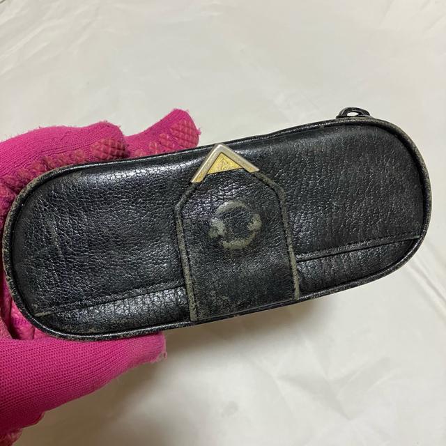 【ヴィンテージ】【YVES SAINT LAURENT】 レザー / ポーチ 小物入れ メガネケース < ブランド 【ヴィンテージ】【YVES SAINT LAURENT】 レザー / ポーチ 小物入れ メガネケース < ブランドの
