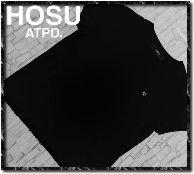 ホス ラインストーン付き解れ加工Vネックカットソー 黒 < ブランド ホス ラインストーン付き解れ加工Vネックカットソー 黒 < ブランドの