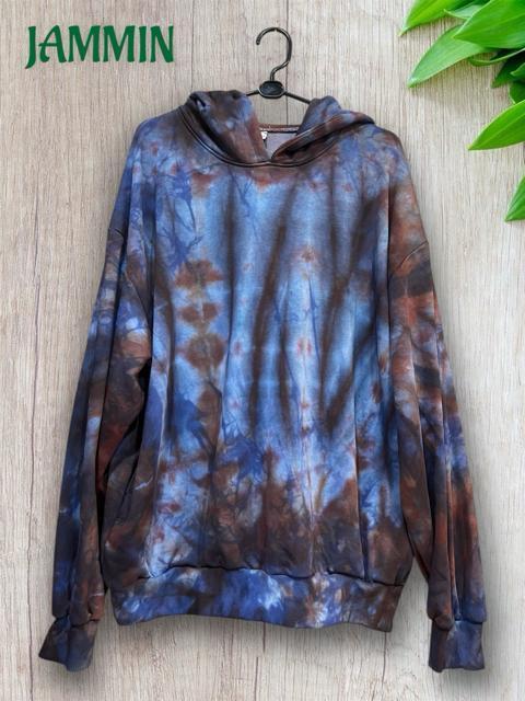 タイダイパーカー 裏パイル アジアン ヒッピー サイケ エスニック 個性派 < 男性ファッション タイダイパーカー 裏パイル アジアン ヒッピー サイケ エスニック 個性派 < 男性ファッションの