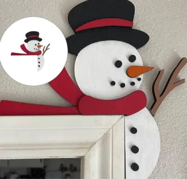 【新商品】【クリスマス特集】クリスマスドアトップ飾り中空 木製雪だるま/サンタ/スノーフレーク/鹿の装飾クリスマス装飾 < インテリア/ライフ 【新商品】【クリスマス特集】クリスマスドアトップ飾り中空 木製雪だるま/サンタ/スノーフレーク/鹿の装飾クリスマス装飾 < インテリア/ライフの