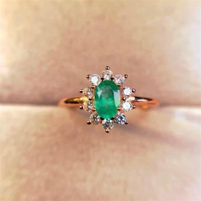 女性のための天然エメラルドリング ナチュラル カラーストーン アクセサリー Yu_8904 < 女性アクセサリー/時計 女性のための天然エメラルドリング ナチュラル カラーストーン アクセサリー Yu_8904 < 女性アクセサリー/時計の