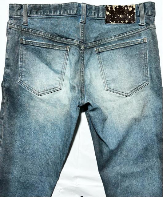 美品 SHELLAC シェラック 加工 デニム ジーンズ 48 ストレッチ y2k ドメス ロック ビジュアル アメカジ V系古着 < ブランド 美品 SHELLAC シェラック 加工 デニム ジーンズ 48 ストレッチ y2k ドメス ロック ビジュアル アメカジ V系古着 < ブランドの