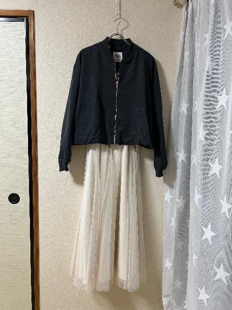 �V�i�^�O�t��ZARA�u���]��& Kobe Lettuce�`���[���t���W�����p�[�X�J�[�g  �� �u�����h�� 