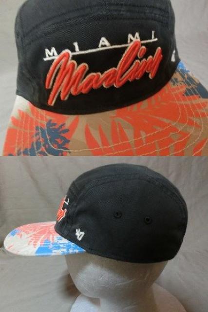 USAwyFORTY SEVENzSNAPBACKyMiami MarlinszShJCAP  jt@bV 