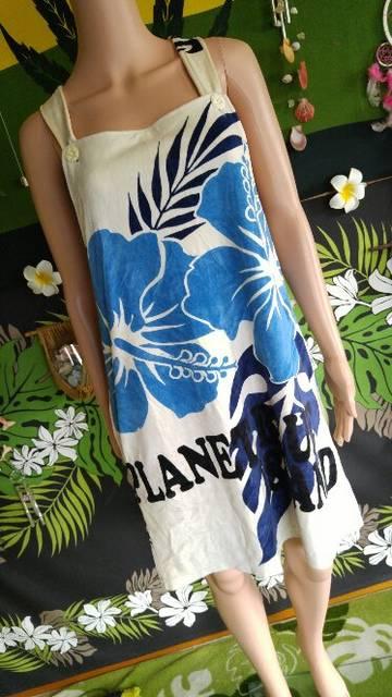 プラネットブルー■デカハイビ×ベロアミニワンピ■ジャンスカ < 女性ファッション  プラネットブルー■デカハイビ×ベロアミニワンピ■ジャンスカ  < 女性ファッションの