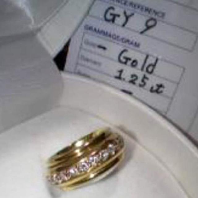 ジバンシー エタニティ リング 18KYG ダイヤモンド指輪 8号 < 女性アクセサリー/時計  ジバンシー エタニティ リング 18KYG ダイヤモンド指輪 8号 < 女性アクセサリー/時計の