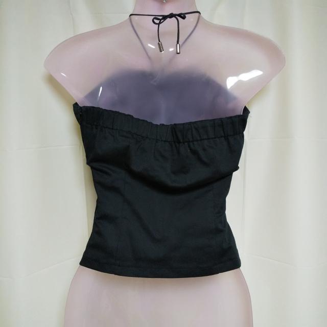 【日本製】チューブトップ★中古品 黒 < 女性ファッション  【日本製】チューブトップ★中古品 黒 < 女性ファッションの