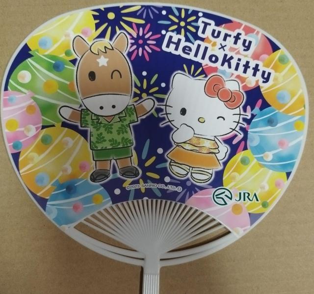 2023 JRA 日本中央競馬会 キティ ターフィー ミニうちわ 花火 < ホビー 2023 JRA 日本中央競馬会 キティ ターフィー ミニうちわ 花火 < ホビーの