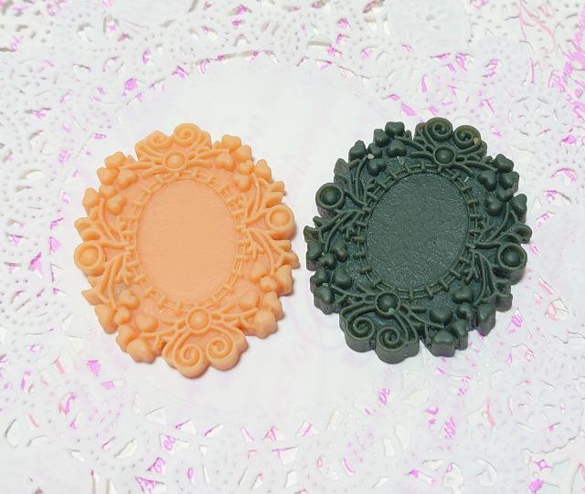 ★ハンドメイド素材★デコパーツ・台座2個 < 香水/コスメ/ネイル ★ハンドメイド素材★デコパーツ・台座2個 < 香水/コスメ/ネイルの