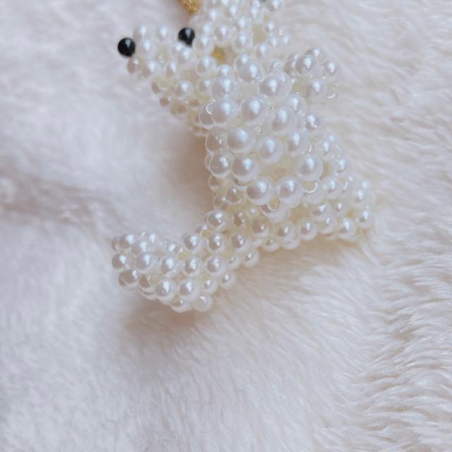 ゴスロリ パール ビーズ クリスタル付き 熊 ベアー ネックレス ロリータ N2m < 女性アクセサリー/時計 ゴスロリ パール ビーズ クリスタル付き 熊 ベアー ネックレス ロリータ N2m < 女性アクセサリー/時計の