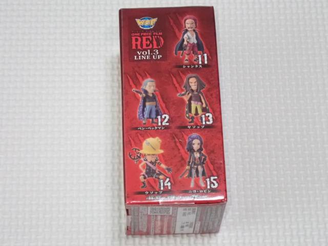 ONE PIECE ワールドコレクタブルフィギュア vol.3 FILM RED < アニメ/コミック/キャラクター ONE PIECE ワールドコレクタブルフィギュア vol.3 FILM RED < アニメ/コミック/キャラクターの