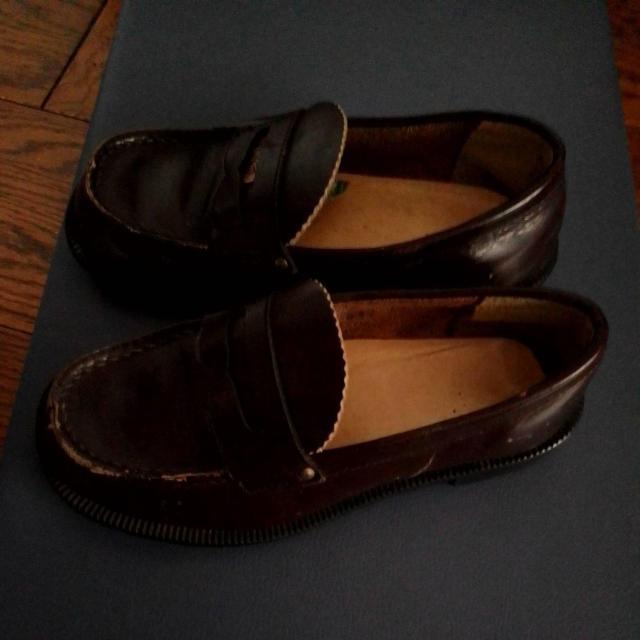 EE17.0cm ローファー エンジ 牛革 百貨店で購入 < キッズ/ベビー EE17.0cm ローファー エンジ 牛革 百貨店で購入 < キッズ/ベビーの