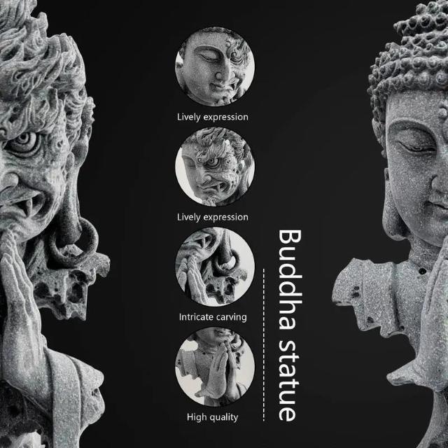 お試し価格2390円★仏陀は悪魔になる、1つの考えは、樹脂のホームデコレーション、オフィスデコレーション 20×8.8cm < インテリア/ライフ  お試し価格2390円★仏陀は悪魔になる、1つの考えは、樹脂のホームデコレーション、オフィスデコレーション 20×8.8cm < インテリア/ライフの