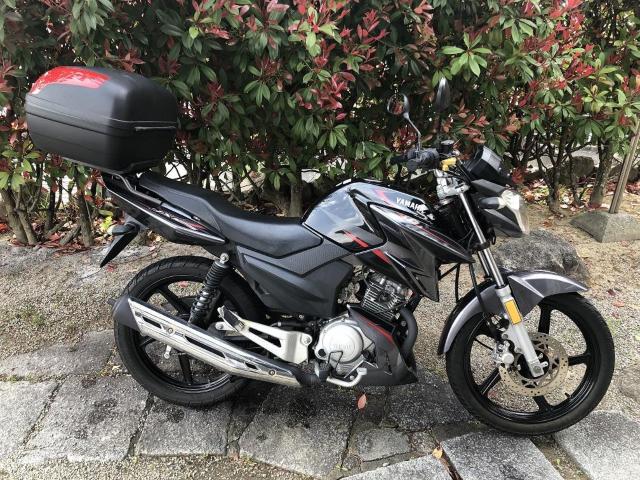 低走行車!ヤマハ YX125 リヤボックス(48L)、自賠責付き < 自動車/バイク 低走行車!ヤマハ YX125 リヤボックス(48L)、自賠責付き < 自動車/バイク