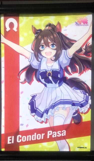 ウマ娘 プリティーダービー エルコンドルパサー ミニタペストリー 約22×15cm < アニメ/コミック/キャラクター  ウマ娘 プリティーダービー エルコンドルパサー ミニタペストリー 約22×15cm  < アニメ/コミック/キャラクターの